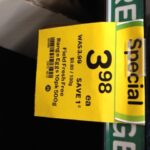 Special – eggs discounted by 1c